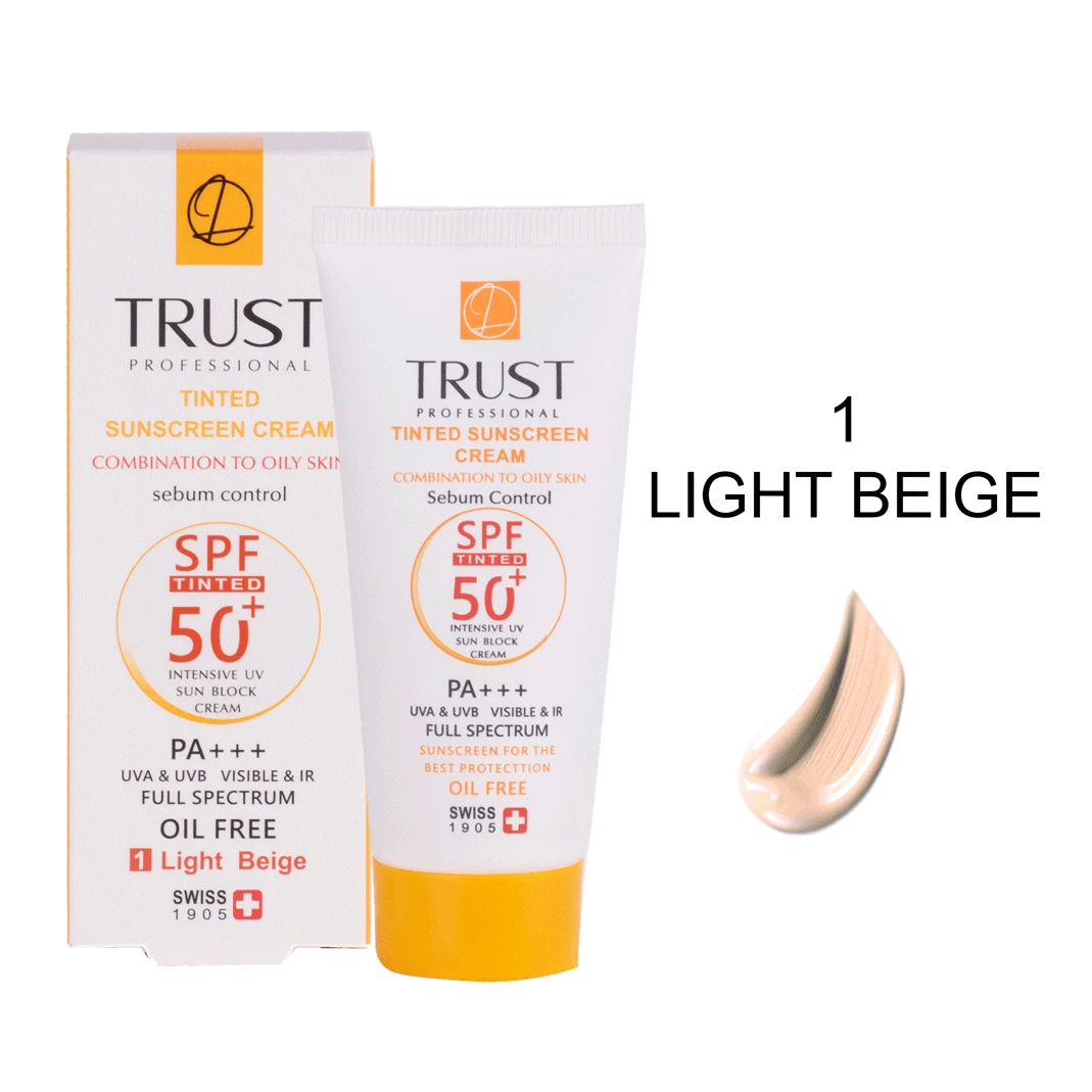 کرم ضد آفتاب رنگی و کنترل چربی بژ روشن (پوست مختلط تا چرب) (2024) - Image 1